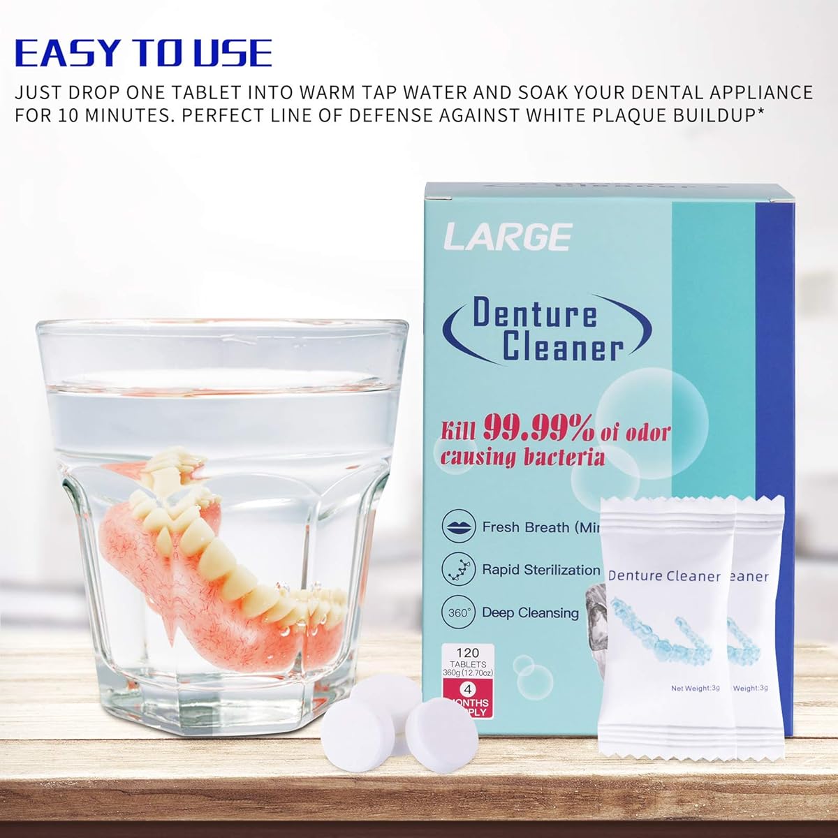 Denture Cleaner Tablets